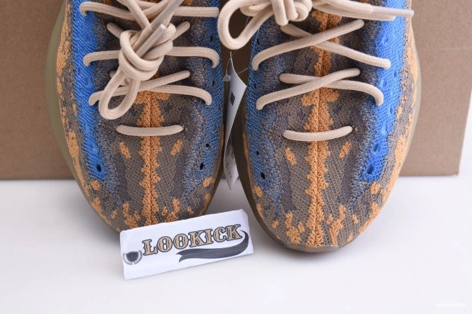REFLECTIVE BOOST BLUE OAT YEEZY ADIDAS 380 FX9847 0718